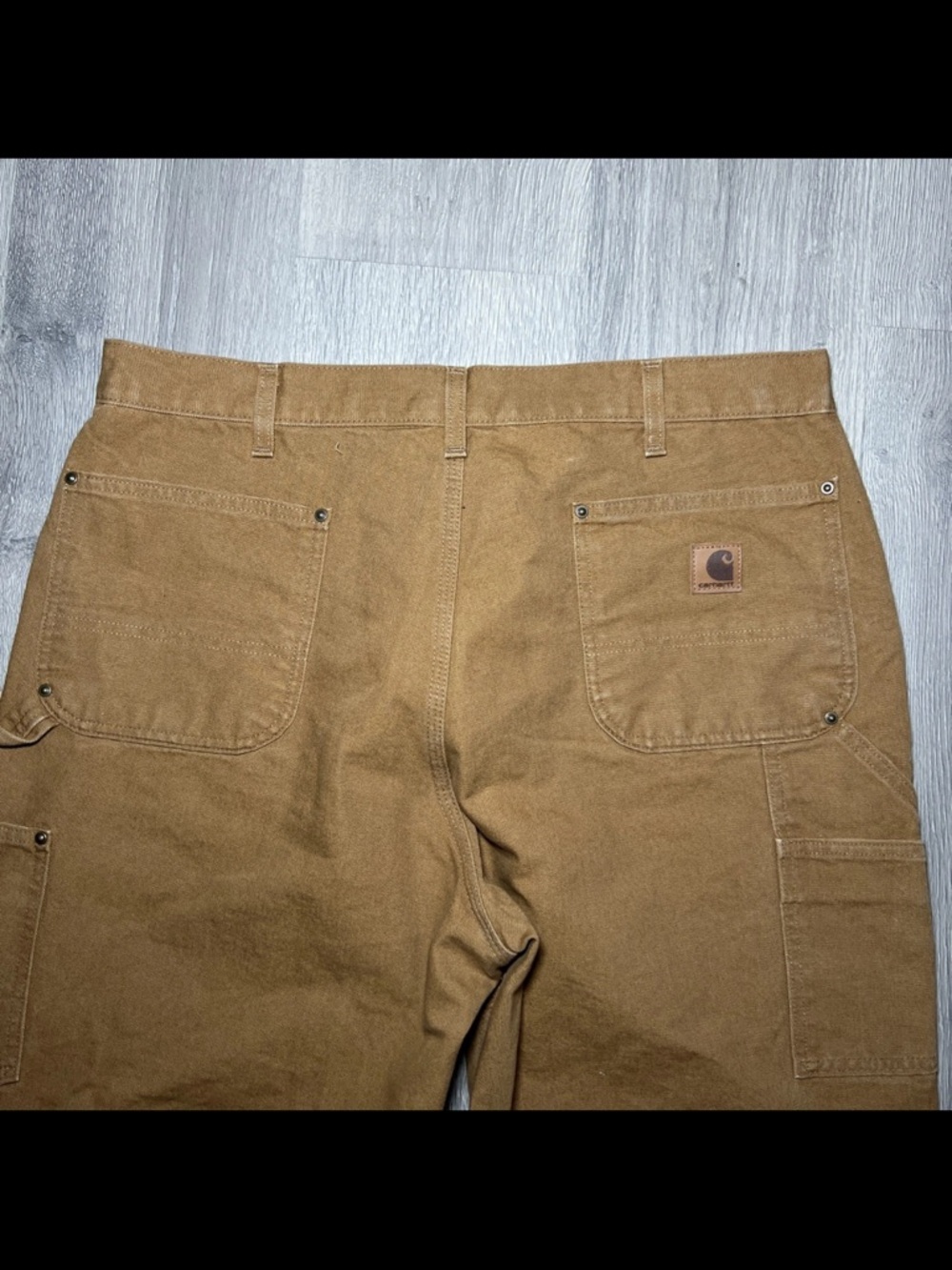 Men's Workwear Carpenter Pants in Brown - Picture 7 of 7